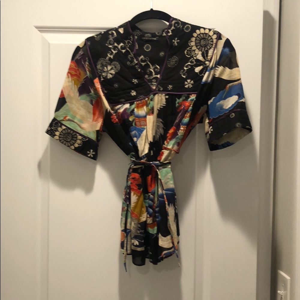 Lucky Brand Kimono Shirt (L)